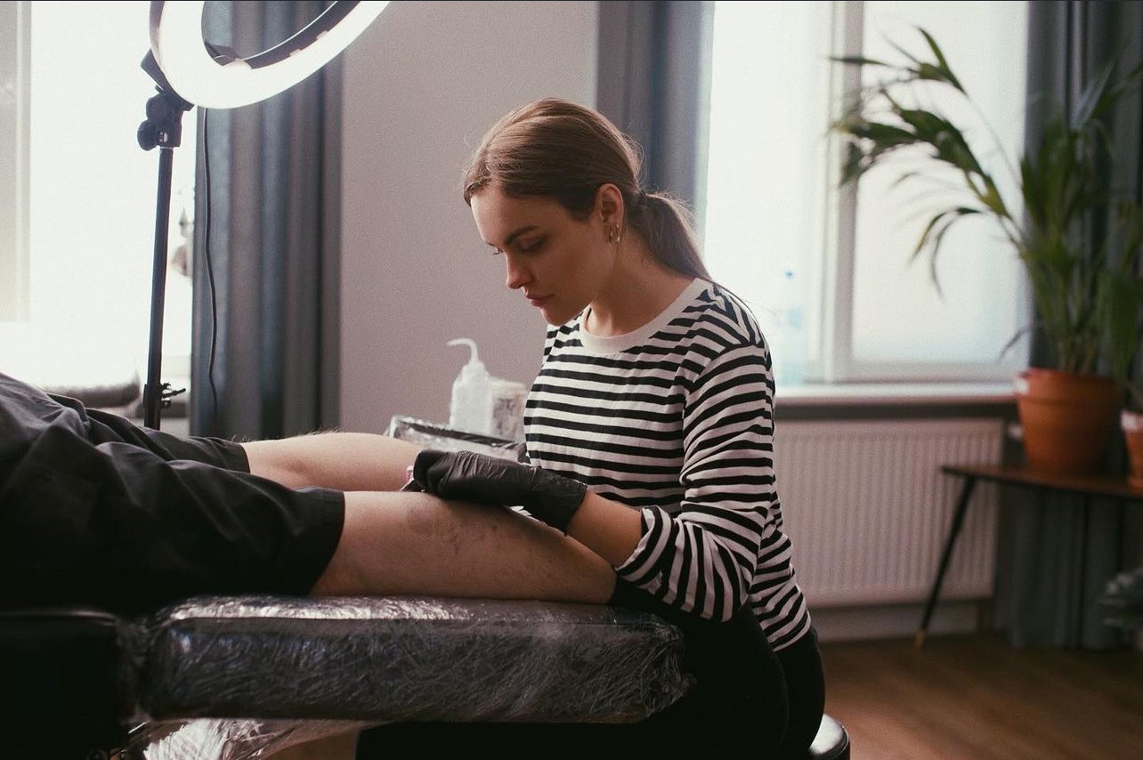 Diana Wolf — tatuażystka Koszalin, studio tatuażu fine line