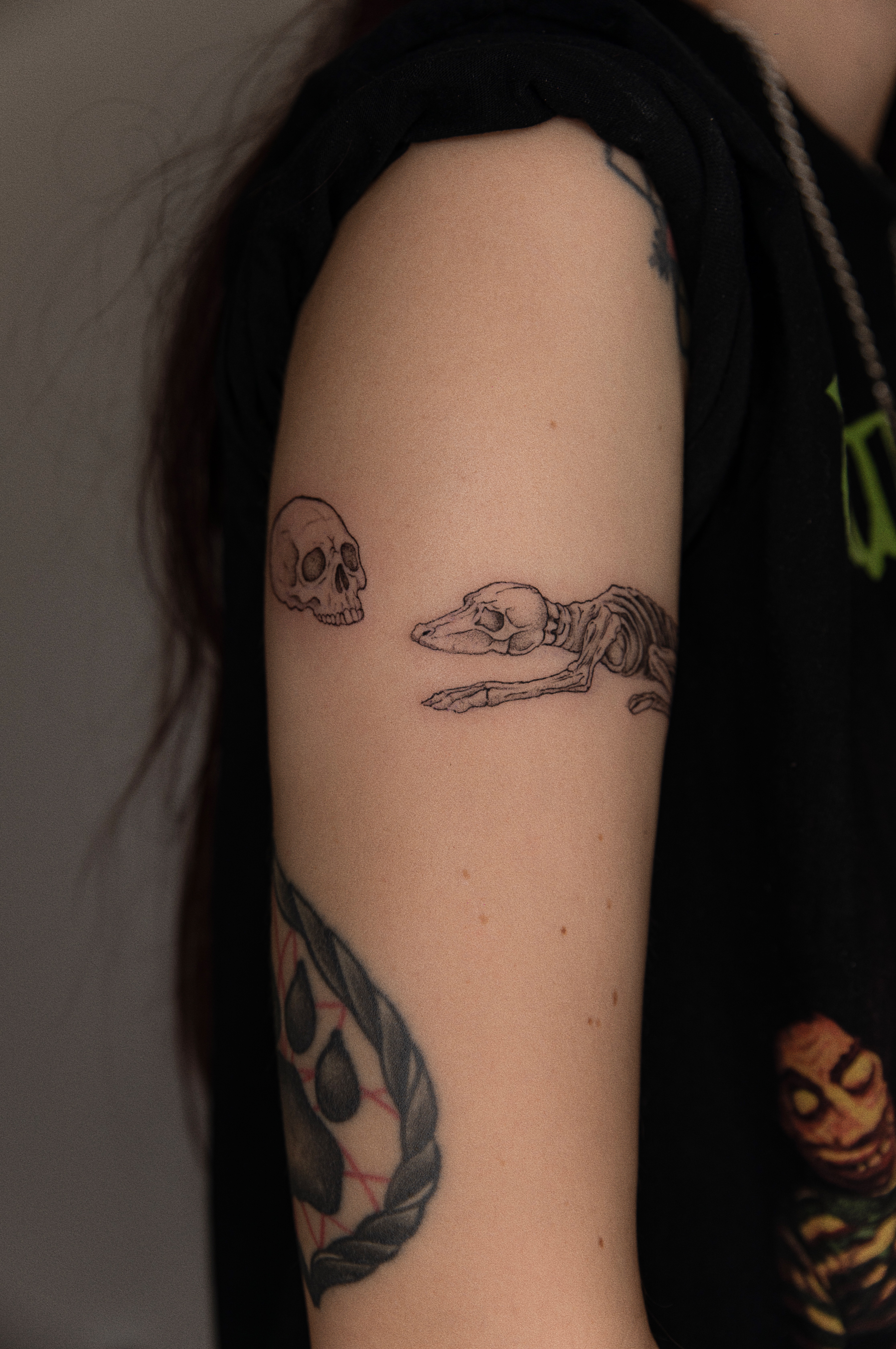 Tatuaż fine line — realizacja nr 13